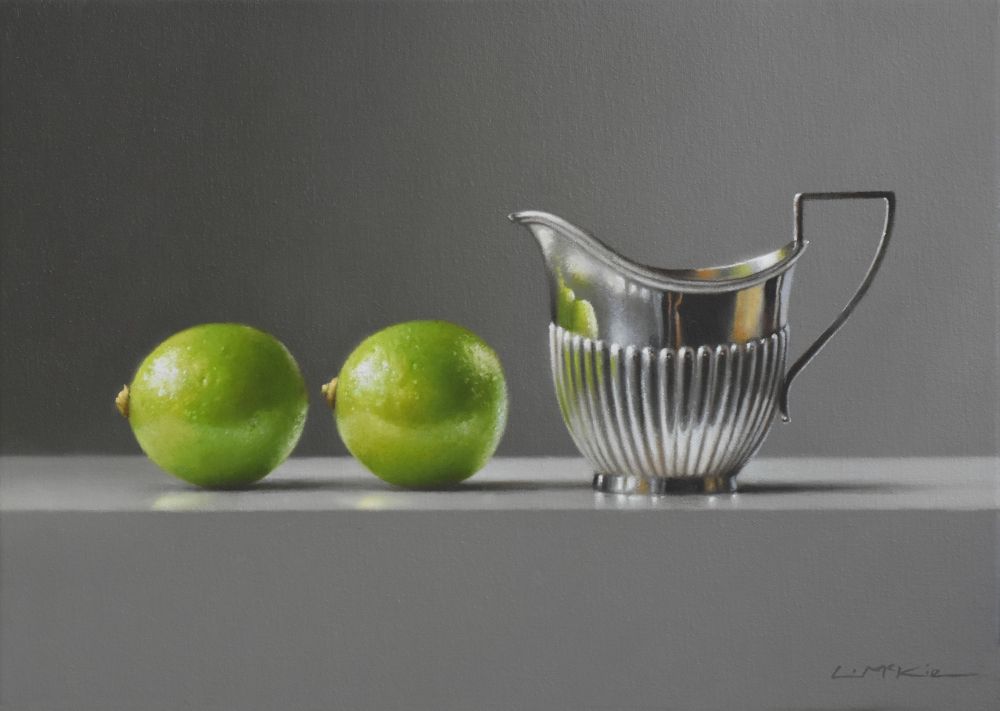 Two Limes with Silver Jug
